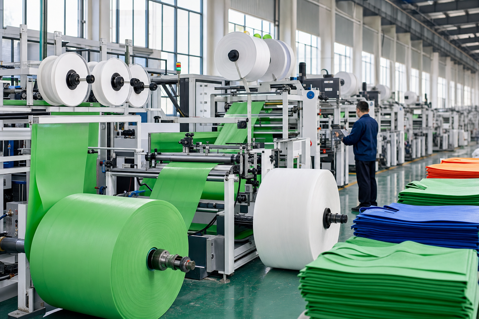 Garv Packaging non-woven bag manufacturing unit with modern machinery